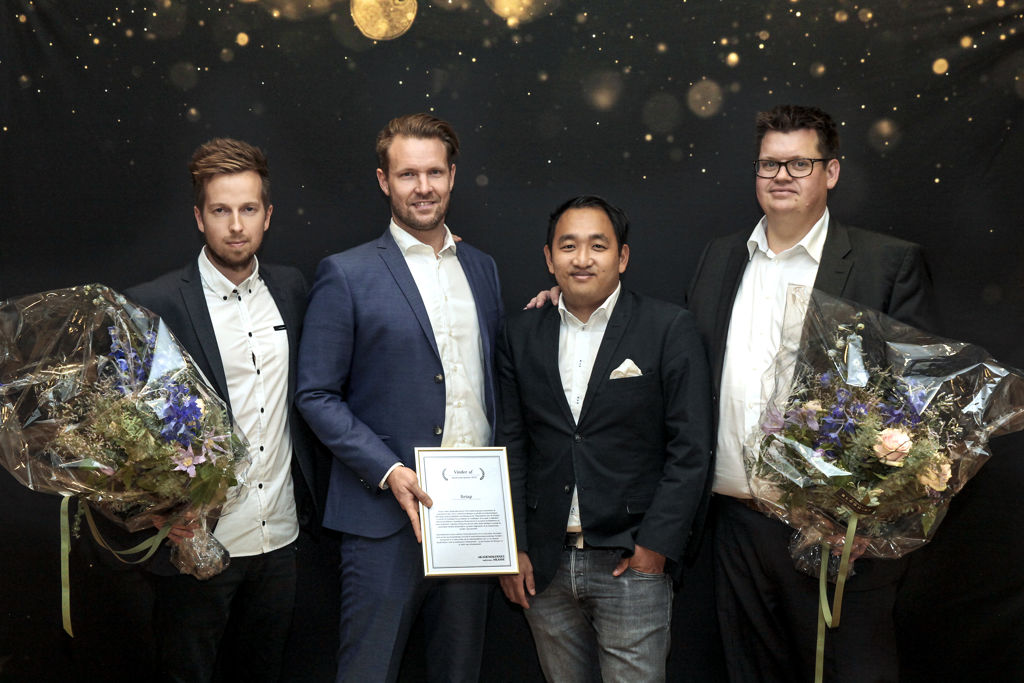 Billede af vinderne af Akademikerprisen 2018 - Retap