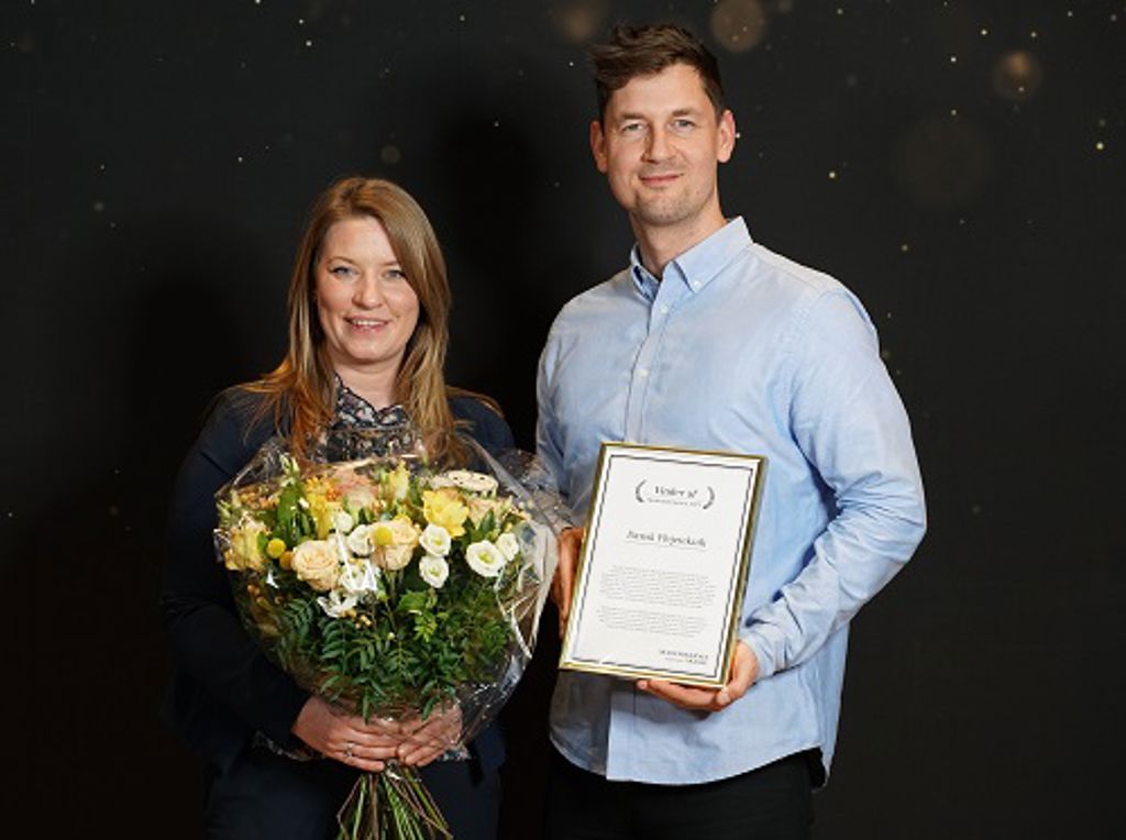 Billede af vinderne af Akademikerprisen 2019 - Dansk Plejeteknik